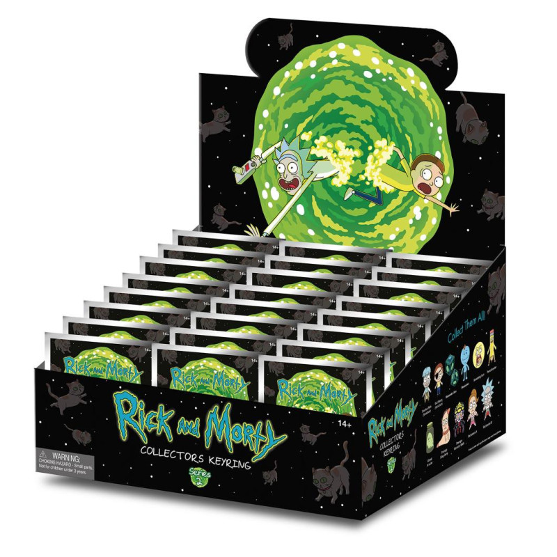 RICK & MORTY - Series 2 - 3D Foam Bag Clip (Display 24 Pcs)FIGMONO74030_1.jpg77764740305