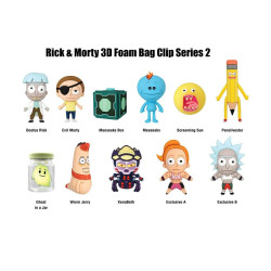RICK & MORTY - Series 2 - 3D Foam Bag Clip (Display 24 Pcs)FIGMONO74030_2.jpg77764740305