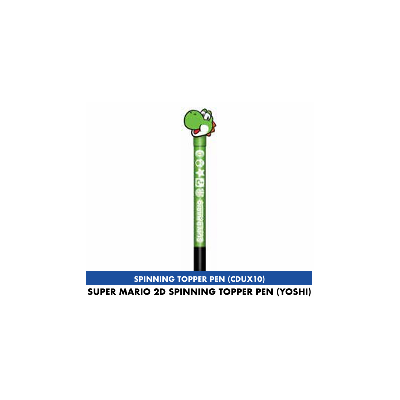 SUPER MARIO - Yoshi - 2D Spinning Topper PenFIGSR2402790_1.png5063457028343