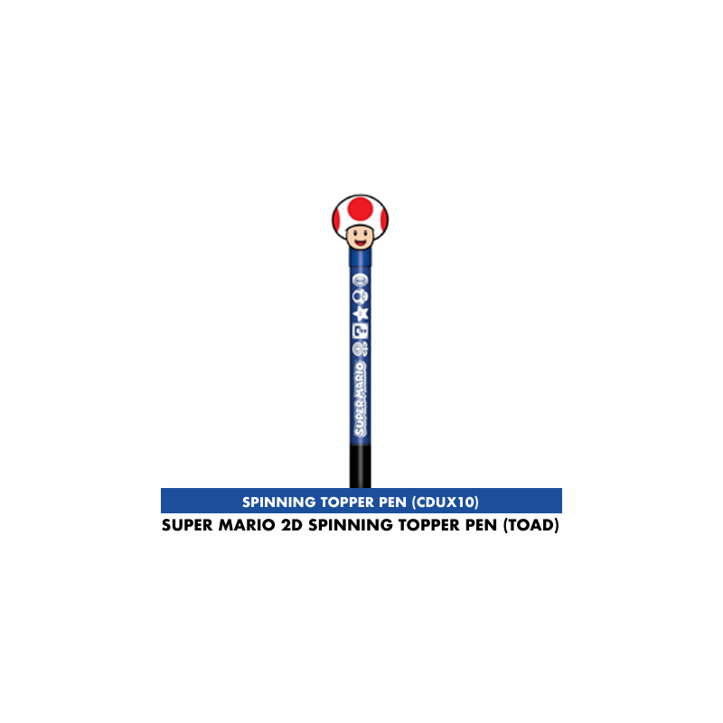 SUPER MARIO - Toad - 2D Spinning Topper PenFIGSR2402789_1.png5063457028329