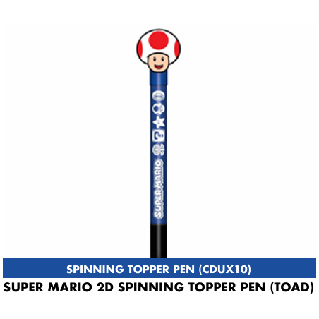 SUPER MARIO - Toad - 2D Spinning Topper PenFIGSR2402789_1.png5063457028329