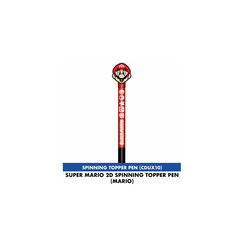 SUPER MARIO - Mario - 2D Spinning Topper PenFIGSR2402791_1.png5063457028336