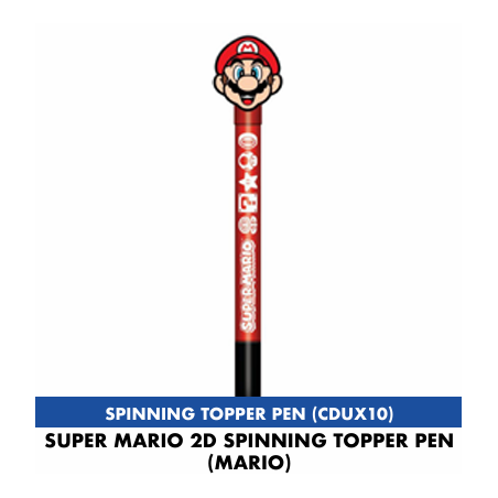 SUPER MARIO - Mario - 2D Spinning Topper PenFIGSR2402791_1.png5063457028336