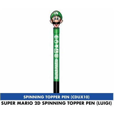 SUPER MARIO - Luigi - 2D Spinning Topper PenFIGSR2403191_1.png5063457032333