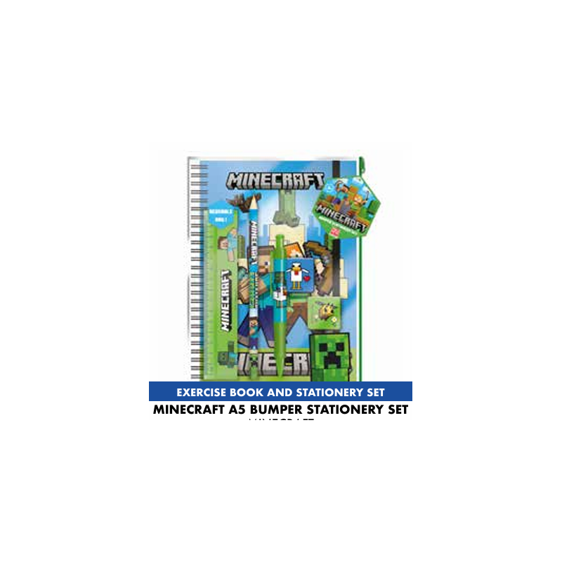 MINECRAFT - A5 Bumper Stationary SetFIGSR74684_1.png5407009691218