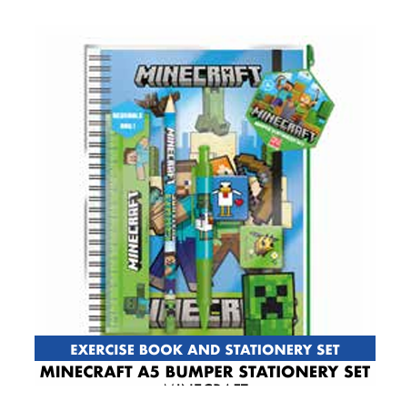 MINECRAFT - A5 Bumper Stationary SetFIGSR74684_1.png5407009691218