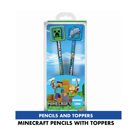 MINECRAFT - Pencil & Topper 2PKFIGSR74679_1.png5407009691263