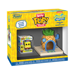 BOB L'EPONGE - Bitty Pop Town - Bob l'éponge et maison ananasFIGFUN83638_2.png889698836388