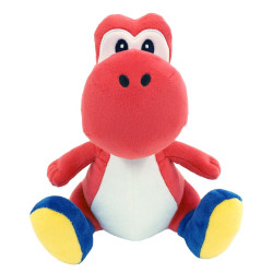 SUPER MARIO - Yoshi Rouge - Peluche 20cmFIGPELNINSMYOSRED_1.jpg3760259935207