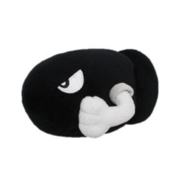SUPER MARIO - Bullet Bill - Peluche 15cmFIGPELNINSMBUL15_1.png3760259935351