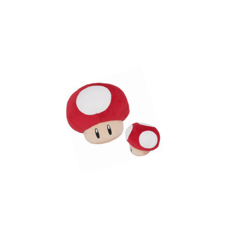 SUPER MARIO - Super Champignon - Peluche 16cmFIGPELNINSMSCP16_1.png3760259935399