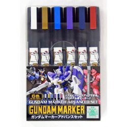 GUNDAM - Gundam Marker GMS-124 Advanced SetFIG76431_1.jpg4973028631227