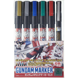 GUNDAM - Gundam Marker GMS-121 Metallic SetFIGGMAKERHMS121S_1.jpg4973028505658
