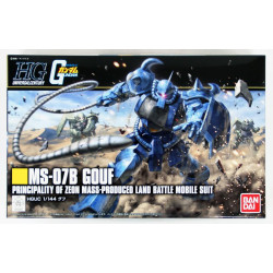 GUNDAM - Model Kit - HG 1/144 - MS-07B Gouf - 13CMFIGGUN83213_4.jpg4573102580078