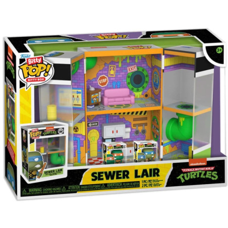 Bitty pop funko tmnt tortue ninja boxes sewer lairFUN85537.jpg0889698855372