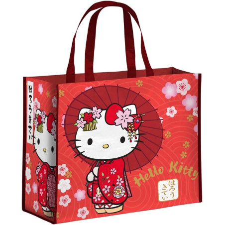 Sac tissu / cabas tote bag danneels hello kitty pp 45x40x20cm 25pcs japan styleSPP71053.jpg3700891710534
