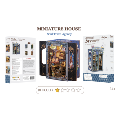 MINIATURE HOUSE - DIY -Agence de Voyages de l'à‚me -97pc +Eclairage LEDMODCWGA201_2.png3700913037045