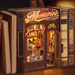 BOOK NOOK KIT - DIY- Libraire Musicale Memories - 136pc +Eclairage LEDMODCSD04_1.png3700913037038