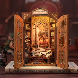 BOOK NOOK KIT - DIY - Librairie des Mémoires - 127pc + Eclairage LEDMODCSD01_1.png3700913037007