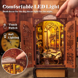 BOOK NOOK KIT - DIY - Librairie des Mémoires - 127pc + Eclairage LEDMODCSD01_4.png3700913037007
