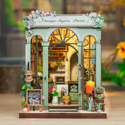 MINIATURE HOUSE - DIY -Fleuriste Champs-Elysées -199pc + Eclairage LEDMODCWGC201_1.png3700913037083