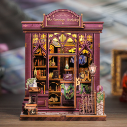 MINIATURE HOUSE - DIY - Librairie Astrologie - 155pc + Eclairage LEDMODCWGC202_1.png3700913037090