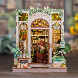 MINIATURE HOUSE - DIY - Librairie Vie Verte - 196pc + Eclairage LEDMODCWGC203_1.png3700913037106