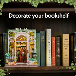 MINIATURE HOUSE - DIY - Librairie Vie Verte - 196pc + Eclairage LEDMODCWGC203_5.png3700913037106