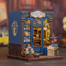 MINIATURE HOUSE - DIY - Librairie de Voyage - 241pc + Eclairage LEDMODCWGC204_3.png3700913037113