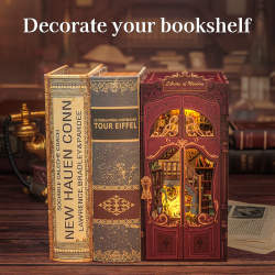 BOOK NOOK KIT - DIY - Librairie de la Sagesse - 281pc + Eclairage LEDMODDC03_3.png3700913037120