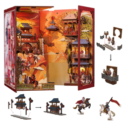 BOOK NOOK KIT - DIY - La Légende de Mulan - 298pc + Eclairage LEDMODEK02_5.png3700913037212