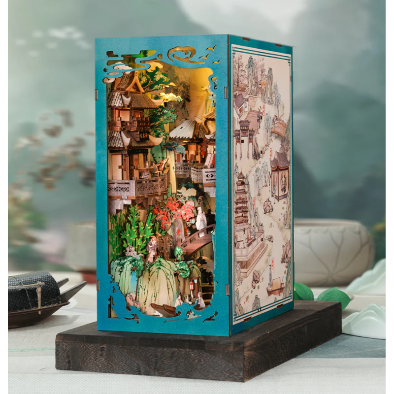 BOOK NOOK KIT - DIY - La Vie de Su Dongpo - 280pc + Eclairage LEDMODEK01_1.png3700913037205