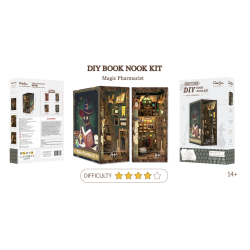 BOOK NOOK KIT - DIY - Pharmacien Magique - 282pc + Eclairage LEDMODSZ05_2.png3700913037151