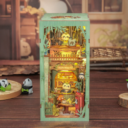 BOOK NOOK KIT - DIY - La Librairie Panda - 244pc + Eclairage LEDMODDY02_1.png3700913037144