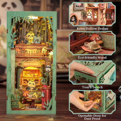 BOOK NOOK KIT - DIY - La Librairie Panda - 244pc + Eclairage LEDMODDY02_3.png3700913037144