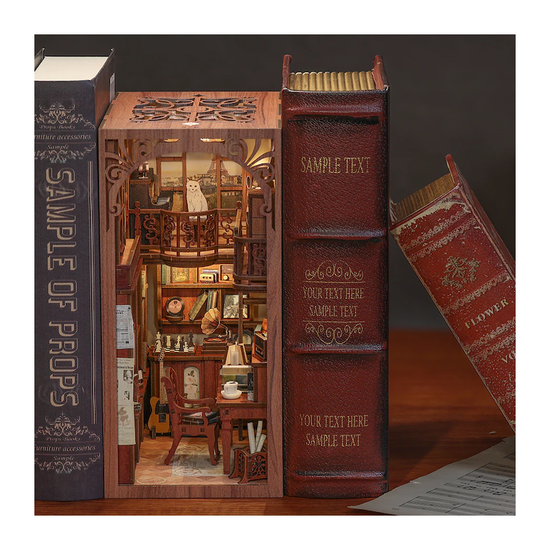 BOOK NOOK KIT - DIY - Le Rythme Secret - 355pc + Eclairage LEDMODSZ03_1.png3700913037199