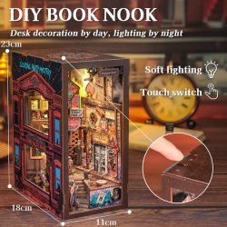 BOOK NOOK KIT - DIY - Le Long Adieu - 238pc + Eclairage LEDMODBN02_4.png3700913037137