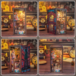 BOOK NOOK KIT - DIY - Le Long Adieu - 238pc + Eclairage LEDMODBN02_5.png3700913037137