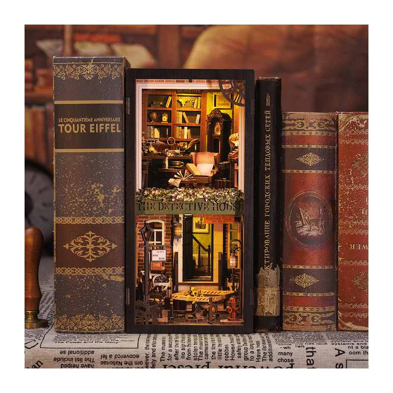 BOOK NOOK KIT - DIY - Agence du Détective Rose - 322pc +Eclairage LEDMODSZ02_1.png3700913037236