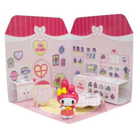 HELLO KITTY - Melody 6cm Sticker House Tea RoomFIGST30003_1.jpg8412906300030