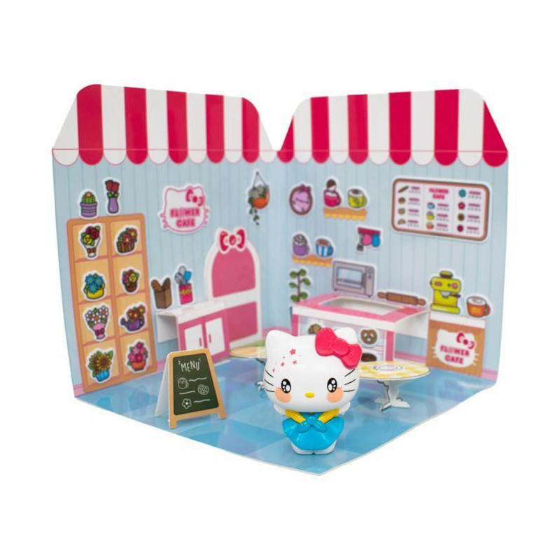 HELLO KITTY - Hello Kitty 6cm Sticker House Flower CaféFIGST30001_1.jpg8412906300016