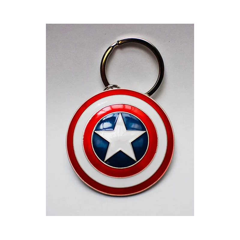 MARVEL - 3D Metal Keychain Blister Box - Captain America ShieldFIGSMK001_1.png3760226373438