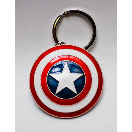 MARVEL - 3D Metal Keychain Blister Box - Captain America ShieldFIGSMK001_1.png3760226373438