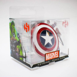 MARVEL - 3D Metal Keychain Blister Box - Captain America ShieldFIGSMK001_3.jpg3760226373438