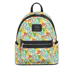 Sac à dos loungefly pokemon pikachu and starters all over printLFPMBK0331.jpg0671803554917