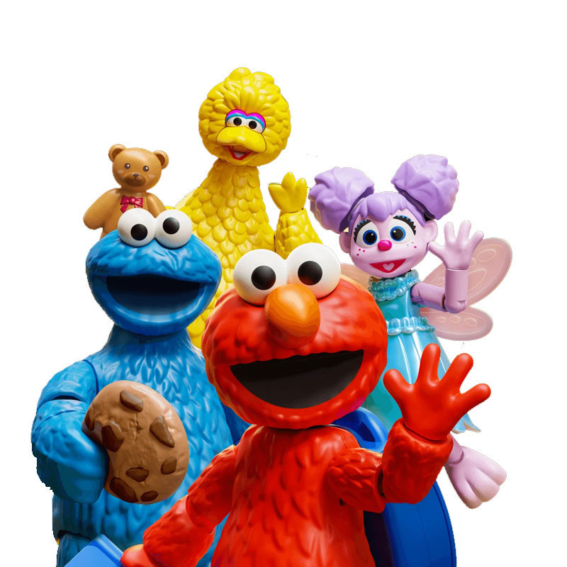 Entry grade blokees sesame street figure vol1 asst 8pcsBLK74840.jpg0810181530018