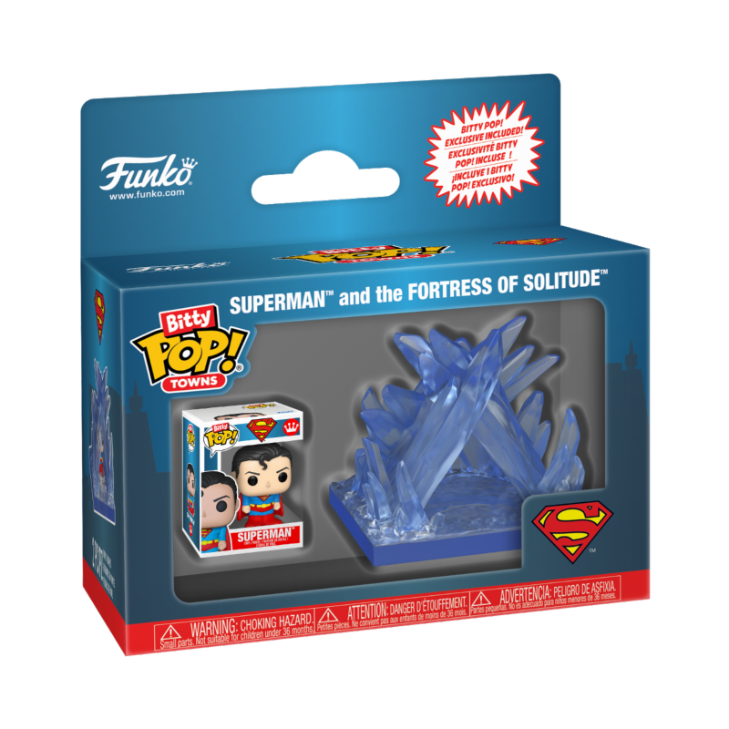Bitty pop funko dc town superman fortress of solitudeFUN85514.png0889698855143