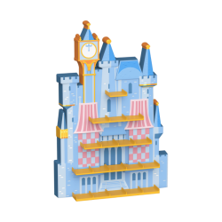 Bitty pop funko disney display cinderella's castleFUN85511B.png0889698855112