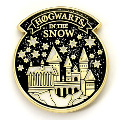 HARRY POTTER - Poudlard sous la Neige - Carte de Voeux avec Pin'sHPGC0511_2.jpg5055583460234