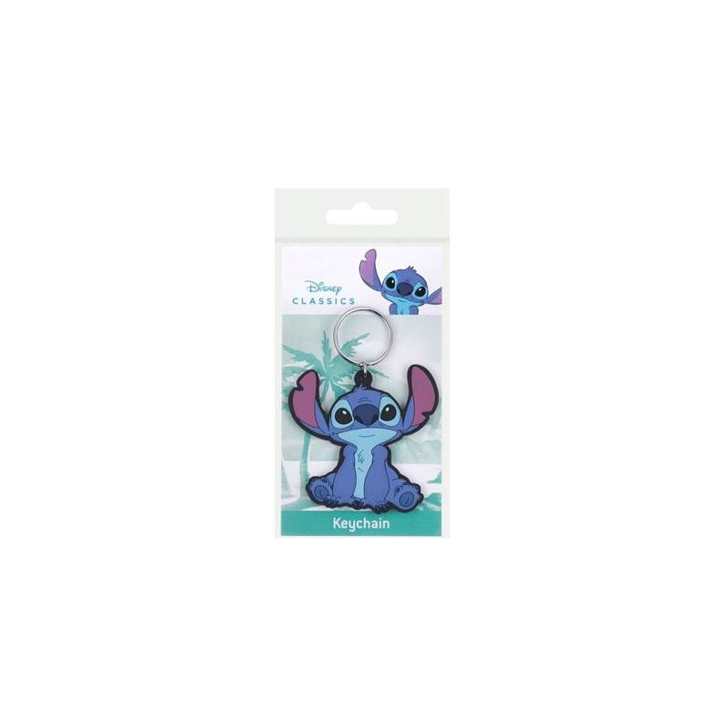 STITCH - Sitting - Porte-clés en CaoutchouRK39339C_1.jpg5050293393391